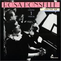 On the Air, Vol. 1: 1934-36 von Rosa Ponselle