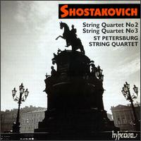 Shostakovich: String Quartets Nos. 2 &3 von St. Petersburg String Quartet