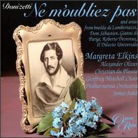 Donizetti: Ne m'oubliez pas von Various Artists