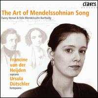 The Art of Mendelssohnian Song von Francine van der Heijden