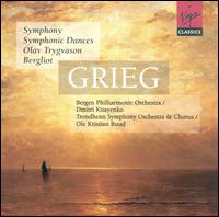 Grieg: Symphony; Symphonic Dances; Olav Trygvason; Bergliot von Various Artists