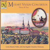 Mozart: Violin Concertos 3 & 5 von Lorin Maazel