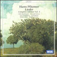 Hans Pfitzner: Lieder von Various Artists