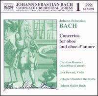 Bach: Concertos for Oboe and Oboe d'Amore von Christian Hommel