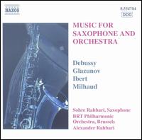 Music for Saxophone and Orchestra von Sohre Rahbari