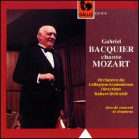 Gabriel Bacquier Signs Mozart von Gabriel Bacquier