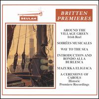 Britten Premieres von Various Artists