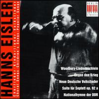 Hanns Eisler: Choral Songs; Children's Songs; Popular Songs von Hanns Eisler