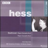 Beethoven: Piano Concerto No.5/Piano Concerto No.2 von Myra Hess