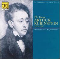 The young Arthur Rubinstein, 1919 - 1924: the master Duo-Art Piano rolls von Artur Rubinstein