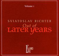 Sviatoslav Richter: Out of Later Years von Sviatoslav Richter