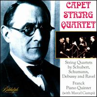 Capet String Quartet: String Quartets by Schubert, Schumann... von Capet String Quartet