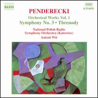 Penderecki: Orchestral Works Vol. 1 von Antoni Wit