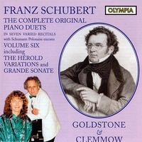 Schubert: Piano Duet, Vol.6 von Various Artists