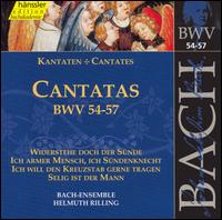Bach: Cantatas, BWV 54-57 von Helmuth Rilling