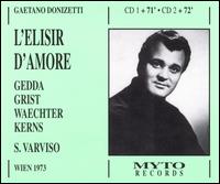 Donizetti: L'Elisir d'amore von Various Artists