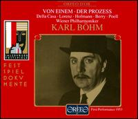 Gottfried von Einem: Der Prozess von Karl Böhm