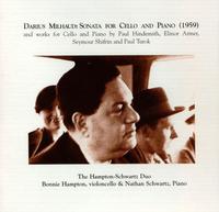 20th Century Works for Cello & Piano von Hampton-Schwartz Duo