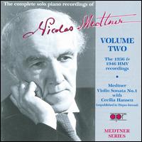 Medtner: The Complete Solo Piano Recordings Vol. 2 von Nikolay Medtner