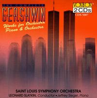 Gershwin: Works for Piano & Orchestra von Leonard Slatkin
