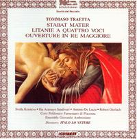 Tommaso Traetta: Stabat Mater; Litanie a Quattro Voci; Ouverture in re maggiore von Various Artists