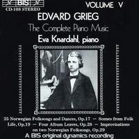 Grieg: The Complete Piano Music, Vol. 5 von Eva Knardahl