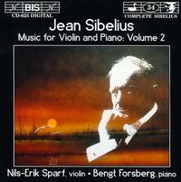 Sibelius: Music for Violin and Piano, Vol. 2 von Nils-Erik Sparf