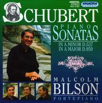 Schubert: Piano Sonatas von Malcolm Bilson