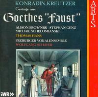 Konradin Kreutzer: Songs from Goethe's Faust von Various Artists