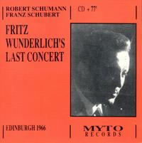 Fritz Wunderlich's Last Concert von Fritz Wunderlich