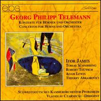 Telemann: Horn Concertos von Ifor James