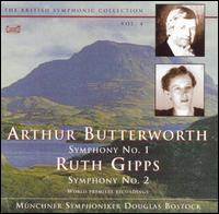 Arthur Butterworth: Symphony No. 1; Ruth Gipps: Symphony No. 2 von Munich Symphony Orchestra