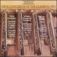 Oboe Concertos of the Classical Era von Alex Klein