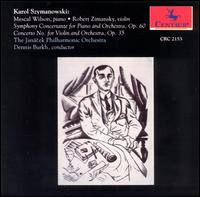Karol Szymanowski: Symphony Concertante; Violin Concerto von Various Artists