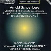 Schoenberg: Verklärte Nacht / String Quartet / Chamber Symphony von Jean-Jacques Kantorow