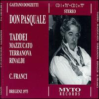 Donizetti: Don Pasquale von Giuseppe Taddei
