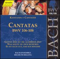 Bach: Cantatas, BWV 106-108 von Helmuth Rilling