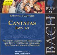 Bach: Cantatas, BWV 1-3 von Helmuth Rilling