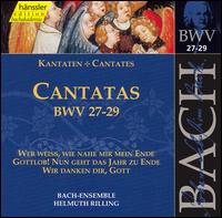 Bach: Cantatas, BWV 27-29 von Helmuth Rilling