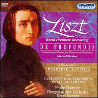 Liszt: De Profundis; "Wanderer" Fantasia; Fantasy on Beethoven's "Ruins of Athens" von Philip Thomson