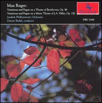 Reger: Variations and Fugue on a Theme of J. A. Hiller Op1 von Various Artists