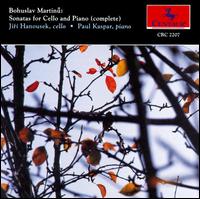 Martinu: Cello Sonatas von Various Artists