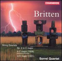 Britten:String Quartets von Sorrel Quartet