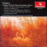 Schubert: Works for Piano 4-hands Vol.1 von Various Artists