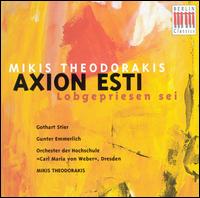 Theodorakis: Axion esti (Lobgepriesen sei) von Various Artists