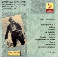 Edmont Clément: The most Famous Recordings von Edmond Clement