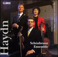 Haydn: Divertimenti for flute, violin & cello von Schönbrunn Ensemble