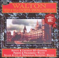 Walton: Violin & Viola Concertos; Sinfonia Concertante von Various Artists