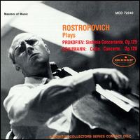 Rostropovich Plays Schumann & Prokofiev von Mstislav Rostropovich