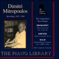 Dimitri Mitropoulos, Recordings: 1945-1948 von Dimitri Mitropoulos